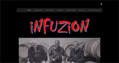 Desktop Screenshot of infuzionband.com